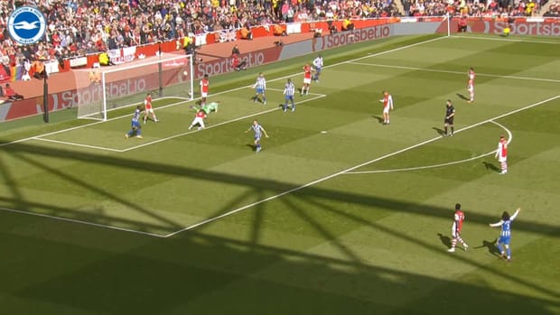 Trossard and Mwepu down Arsenal at the Emirates